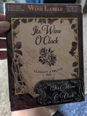Wine Bottle Labels And Tags NIB