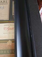 VTG 1997 24&Prime; X 20&Prime; Framed Wine Labels Reproduction
