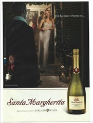 Santa Margherita Champagne Print Ad, Terlato Wines Print Ad, Champagne Ad