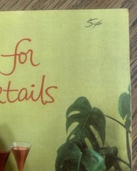 1958 Booklet COME FOR COCKTAILS Taylor Wine Co. Drink & Appetizers Recipes Vtg