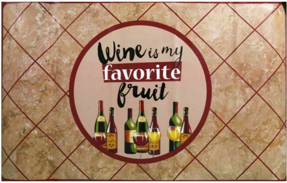 Funny Retro WINE MY FAVORITE FRUIT Wall Art Sticker Mural Decal FOIL BACKSPLASH