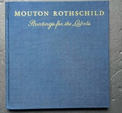 1983 Mounton Rothschild Wine Label Art Book 1st Edition Slip Case Free Shipping