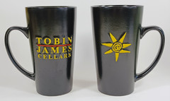 2 Tobin James Cellars Ceramic Coffee Mugs Yellow Sun 6&Prime; Paso Robles California
