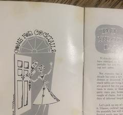 1958 Booklet COME FOR COCKTAILS Taylor Wine Co. Drink & Appetizers Recipes Vtg