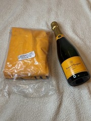Veuve Clicquot Snow / Water Pool Inflatable Tube Ice Bucket Luxury NEW