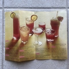 Vintage Great Western Wines Pink Catawba Pink Drink Recipe Advertising Phamplet