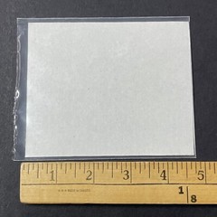 Vintage 1940s Meagher Bros Fine Liqueur UNUSED Paper SQUARE Label Montreal Q2114