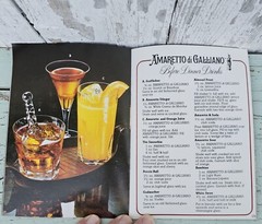 Vintage Galliano Guide 1978 The Italian Classics Recipes Product Booklet