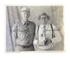 Bartles & Jaymes Ed & Frank Booster Club Photo Letter Pin Wine Coolers 1980’s Ad