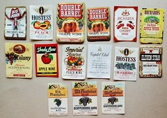 Lot of 39 Different Vintage Wine Bottle Labels Petersburg VA