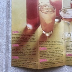 Vintage Great Western Wines Pink Catawba Pink Drink Recipe Advertising Phamplet