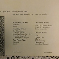 Vintage THE TAYLOR WINE CO Hammondsport NY 1955 Photographic Story 34 pgs.