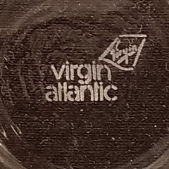 Virgin Atlantic – Upper Class Cabin – Stemless – Wine/Champagne Glass – 4&Prime; Tall