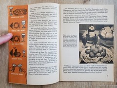 CALIFORNIA WINE BOOKLETS 1960-70 Vintage Wine Cookery The Easy Way & Intro
