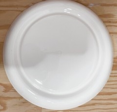VINTAGE WHITE HYCROFT CERAMIC ASHTRAY