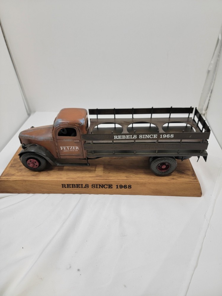 Rare – Fetzer Vineyards Wine Advertising Store Bar Display Truck – Bottle Rack