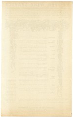 1930s Colonial Grape Products Co. San Francisco Proper Wine Service Handout #DK