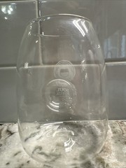 Soul Squeeze Cellars Logo Double Notch Stemless Crystal Wine Glass, 16 oz PO-LN