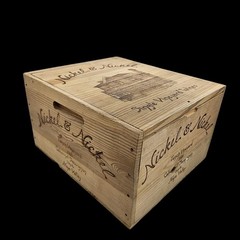 Nickel & Nickel 2000 Napa Tench Vineyard Cabernet Sauvignon Wood Wine Box Crate