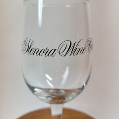 Glenora Wine Cellars Glass 6&Prime; Tall Promotional Tasting Room Glass