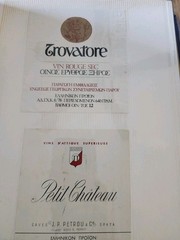 Scrapbook Of 150+ Vintage Wine Labels Many International Huge Collection
