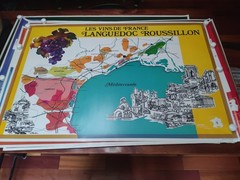 9 1980s Les Vins De France Posters 43×29 Estate Pierre Chambrin White House Chef