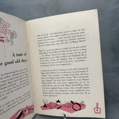 Vintage 1950s Mogen David Wine Recipe Booklet Cooking With Wine