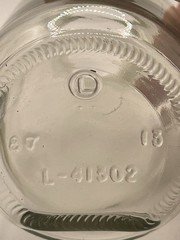 Vintage Paul Mason « Since 1852 » Pint Glass Milk Bottle, Carafe, or Vase**84-5.1
