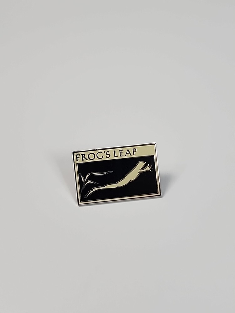 Frog&rsquo;s Leap Winery Lapel Pin Rutherford California
