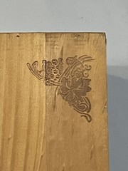 Veo Grande Wood Wine Box Crate Chardonnay Chile Gift