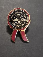 VINTAGE CHARLES KRUG WINERY PETER MONDAVI & SONS 1943-1993 50TH ANNIVERSARY PIN