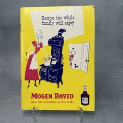 Vintage 1950s Mogen David Wine Recipe Booklet Cooking With Wine