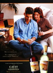 CAVIT WINE AD #4 RARE 2002 OUT OF PRINT