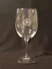 Castello Di Verrazzano – Florence, Italy – Large Wine Glass – 9&Prime; Tall – Rare