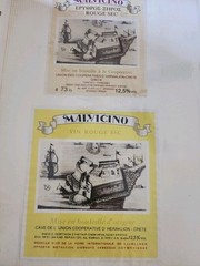Scrapbook Of 150+ Vintage Wine Labels Many International Huge Collection