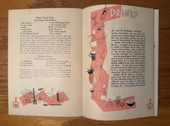 1950s Vintage Mogen David Wine Recipes Cookbook Promotional