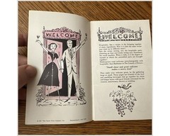 Hammondsport NY Taylor Wine 1966 Hospitality Booklet Sparkling Guide & Recipes