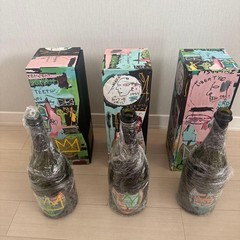 Dom Perignon 2015 Jean Michael Basquiat Edition Limited 3 Empty Bottle 3 Box Set