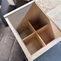 Ruinart Champagne Cellar Case For Transporting and Storing upto 4 Bottles