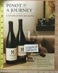 MacMurray Pinot Noir Wines 2015 Print Ad Advertisement: Exploration Beckons