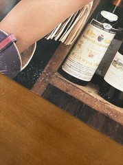 RARE VINTAGE TEXAS WINE AUCTION PROMO POSTER A Rare Wine Auction… Texas Style 85