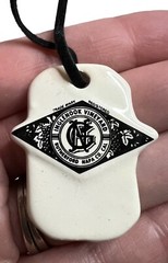 Vintage Inglenook Vineyard Rutherford Napa California Porcelain Wine Cellar Tags