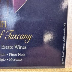 1992 Brunello di Montalcino Wines Castello Banfi Vintage Print Ad