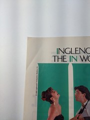 Vintage Clipping – woman stockings long legs heels photo Inglenook PRINT AD 80&rsquo;s
