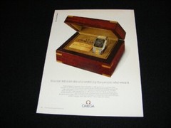 GH MUMM Champagne magazine clipping from 1979 other side is OMEGA watch ad