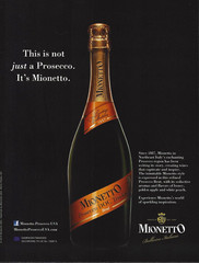 2016 Mionetto Prosecco Brut Wine Print Ad Advertisement