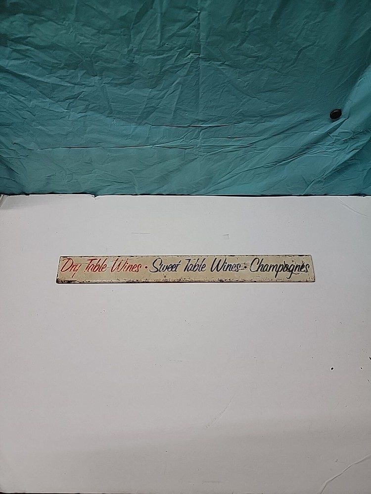 MOGEN DAVID WINE Corp. Metal Sign / Dry Table Wines/Sweet Table Wines/Champagnes