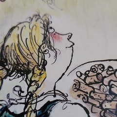 Clos Du Val Wine Co Poster « Switzerland Bottling Time » 1983 Ronald Searle Napa