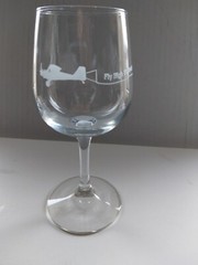 6&Prime; Fly High Vineyard Wine Glass