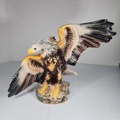 RARE Barsottini Bald Eagle Whiskey Decanter 1970 Ltd. Ed. Vino Rosso 1976 BANFI